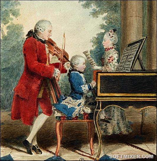 Mozart 3G  - The prodigious Mozart family in Paris, 1764