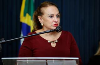 Premiação do 6º Concurso sobre a Lei Maria da Penha. Dep. Elcione Barbalho (MDB - PA)