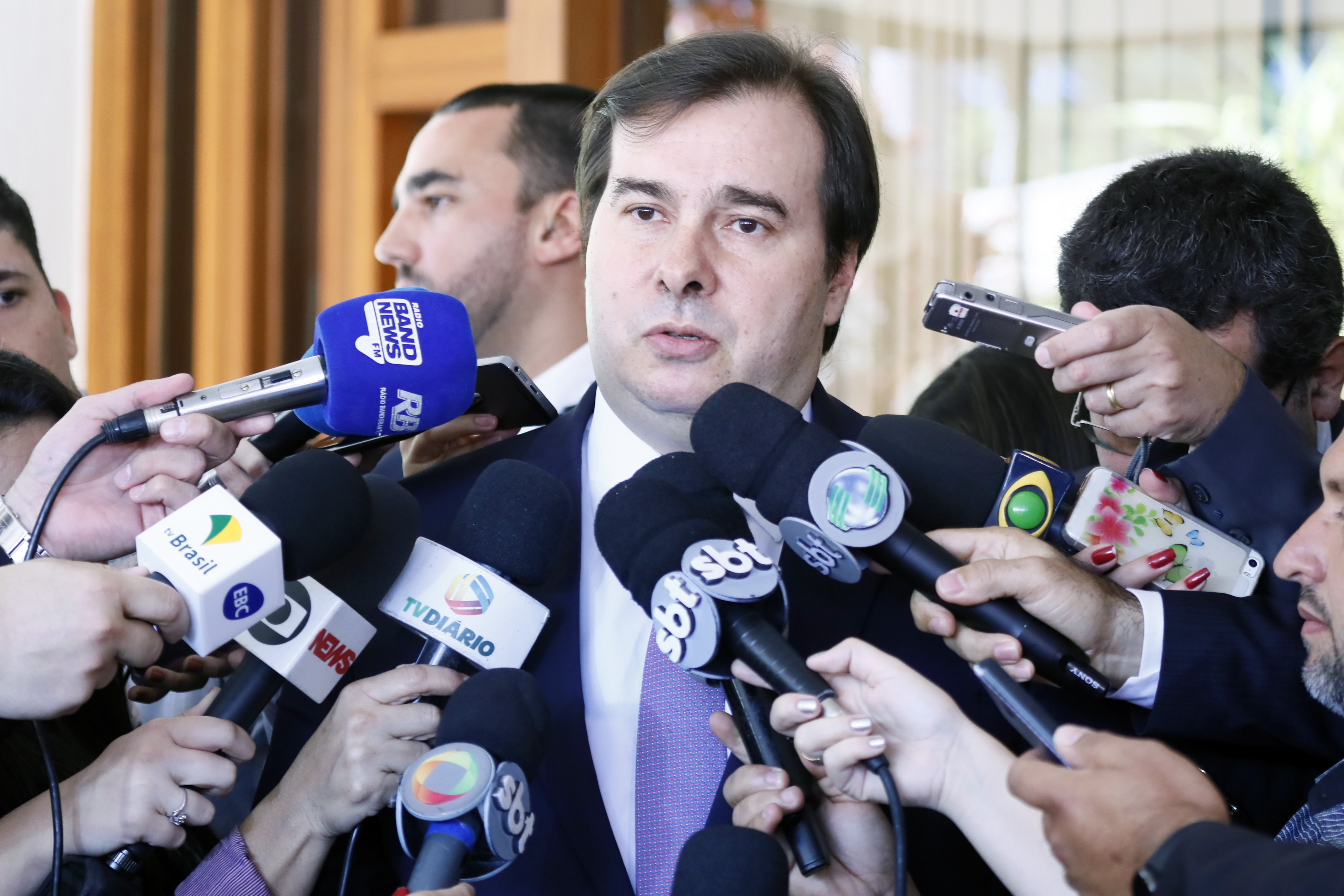 Presidente da câmara, dep. Rodrigo Maia (DEM-RJ)