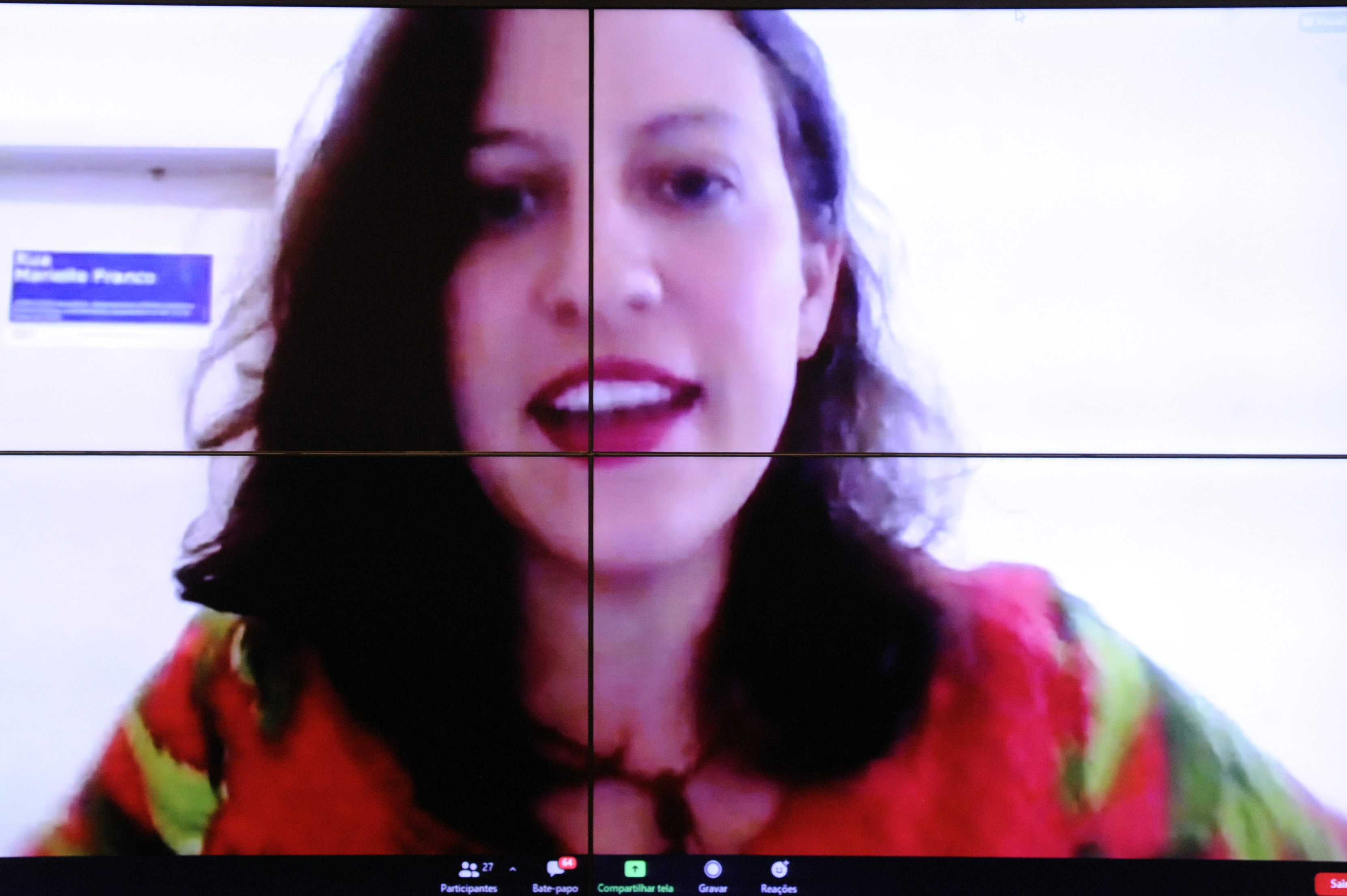 Vidas LGBTQIA+ em conexão. Vereadora - Belo Horizonte/MG, Bella Gonçalves Vereadora Bella Gonçalves, de Belo Horizonte (MG), no 17º Seminário LGBTQIA+