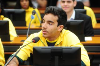 Audiência Pública - Balanço da participação brasileira na Gymnasíade 2022. Henrique - Atleta