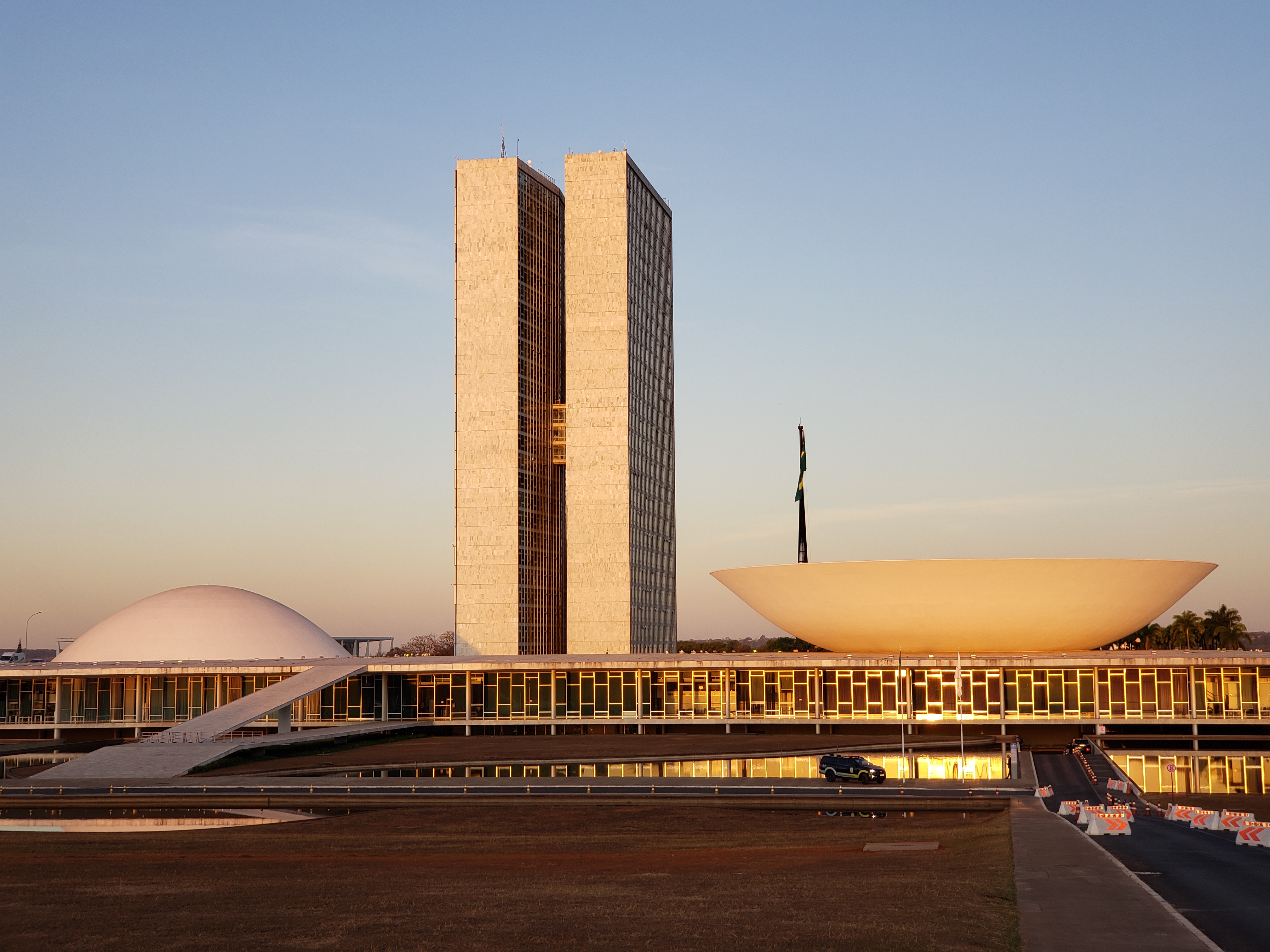 Palácio do Congresso Nacional / Cúpulas / Câmara dos Deputados / Senado / Visitação