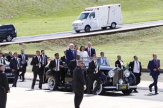 Chegada do presidente eleito, Luiz Inácio Lula da Silva, para a cerimônia de posse