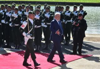 Saída do presidente eleito, Luiz Inácio Lula da Silva