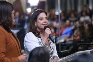 Posse da nova coordenação da Secretaria da Mulher. Dep. Soraya Santos
	(PL - RJ)