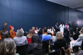 Posse da nova coordenação da Secretaria da Mulher. Dep. Benedita da Silva
	(PT - RJ)