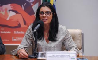 Seminário “Desafios e experiências de ampliação da licença-paternidade”. Dep. Delegada Ione (AVANTE - MG)