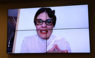 Seminário “Desafios e experiências de ampliação da licença-maternidade”. Especialista em gênero nas relações laborais e representante da PPiiNA - Plataforma por Permisos Igualitarios e Intransferibles de Nacimiento y Adopción- (Espanha), Virginia Carrera.