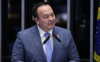 Promulgação da Emenda Constitucional nº 130/23.  Presidente da Associação dos Magistrados Brasileiros (AMB), Frederico Mendes Júnior