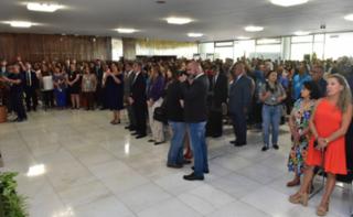 Homenagem aos servidores com mais de 30 anos de Casa