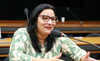 Encontro debate: Mulheres na política e saúde mental: o acolhimento psicológico das vítimas de violência política. Dep. Juliana Cardoso
	 (PT-SP)