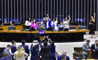 Discussão e votação de propostas. Dep. Delegada Ione (AVANTE - MG), dep. Soraya Santos (PL - RJ), dep. Sóstenes Cavalcante (PL - RJ), dep. Erika Kokay (PT - DF), dep. Maria do Rosário (PT - RS), dep. Jack Rocha
	(PT - ES), dep. Sâmia Bomfim (PSOL - SP) e dep. Fernanda Melchionna (PSOL - RS)