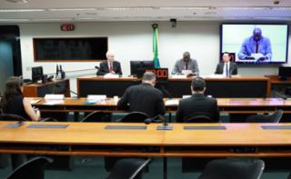 Audiência Pública - Inteligência Artificial, Inclusão Digital, Automação do Trabalho, Empregabilidade e Previdência. Especialista em Políticas de Emprego e Mercado de Trabalho - Escritório da Organização Internacional do Trabalho no Brasil, Aguinaldo Nogueira Maciente, dep. Helio Lopes (PL - RJ) e o Pesquisador - Instituto de Pesquisa Econômica Aplicada - IPEA, Luiz Claudio Kubota