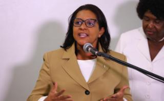 Abertura da Exposição Mulheres no Poder. Dep. Gisela Simona (UNIÃO - MT)