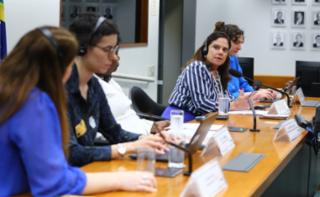Reunião com representantes da Divisão de Gestão e Orçamento do Comitê de Governança Pública da Organização para a Cooperação e Desenvolvimento Econômico (OCDE). Dep. Soraya Santos (PL - RJ)