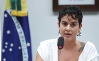 Painel - Mulheres na política e o financiamento público de campanhas eleitorais. Coordenadora de Pesquisas - Observatório Nacional da Mulher na Política, Ana Cláudia Oliveira