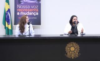 Congresso de Comunicação Política para Mulheres. Ousadia Política, Nerea Garcia. Estrategista Política e Digital, Dani Braga.