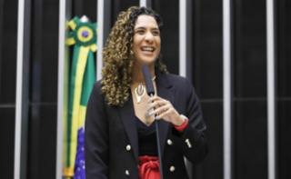 Homenagem ao dia Internacional da Mulher. Ministra de Estado da Igualdade Racial, Anielle Franco