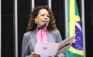 Homenagem ao dia Internacional da Mulher. Ministra do Tribunal Superior Eleitoral, Edilene Lôbo.