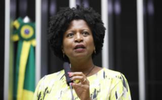 Homenagem ao dia Internacional da Mulher. Representante Interina da Organização das Nações Unidas - ONU Mulheres no Brasil, Ana Carolina Querino.