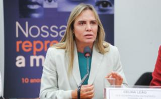 Seminário: Elas querem igualdade. Vice-governadora do Distrito Federal, Celina Leão