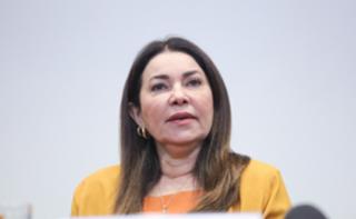 Palestra. Diretora de Administração e Finanças do SEBRAE, Margareth Coelho.