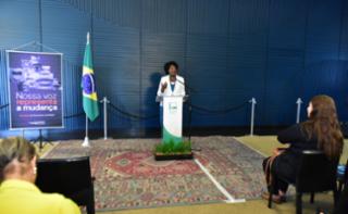 Aula Magna do Curso Orçamento Mulher. Dep. Benedita da Silva (PT - RJ)