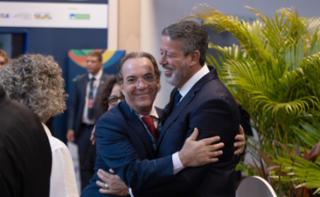 1ª Reunião de Mulheres Parlamentares. Presidente da Câmara dos Deputados, Arthur Lira