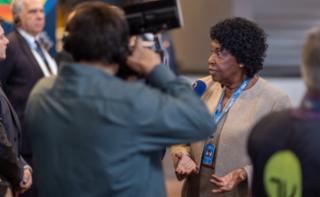 1ª Reunião de Mulheres Parlamentares. Dep. Benedita da Silva (PT - RJ)