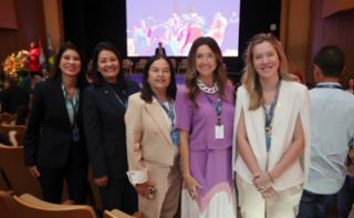 1ª Reunião de Mulheres Parlamentares. Deputada estadual, Fátima Canuto (MDB - AL), Dep. Greyce Elias (AVANTE - MG)
