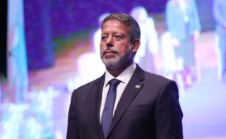 1ª Reunião de Mulheres Parlamentares. Presidente da Câmara dos Deputados, Arthur Lira