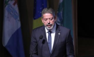 1ª Reunião de Mulheres Parlamentares. Presidente da Câmara dos Deputados, Arthur Lira