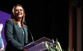 1ª Reunião de Mulheres Parlamentares. Senadora, Leila Barros