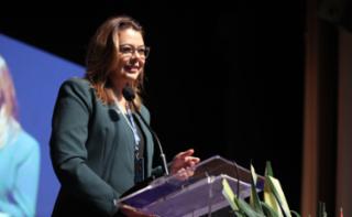 1ª Reunião de Mulheres Parlamentares. Senadora, Leila Barros