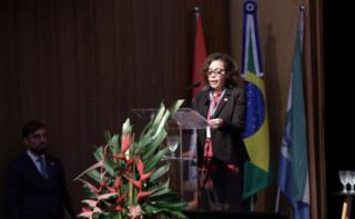 1ª Reunião de Mulheres Parlamentares. Secretária-Geral Das Relações Exteriores, Embaixadora Maria Laura Da Rocha