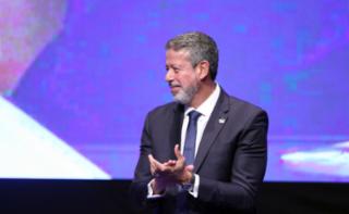 1ª Reunião de Mulheres Parlamentares. Presidente da Câmara dos Deputados, Arthur Lira