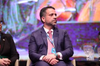 1ª Reunião de Mulheres Parlamentares. Governador de Alagoa, Paulo Dantas