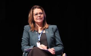 1ª Reunião de Mulheres Parlamentares. Senadora, Leila Barros