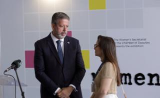 Abertura da Exposição “Mulheres no Poder” - Opening of the Exhibition “Women in Power” - Apertura de la Exposición “Mujeres en el Poder”.