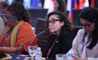 1ª Sessão de Trabalho - 1st Working Session - 1ª Sesión de trabajo. Secretária-Geral Das Relações Exteriores, Embaixadora Maria Laura Da Rocha