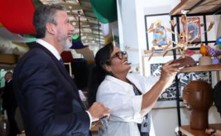 Feira do SEBRAE. Presidente da Câmara dos Deputados, Arthur Lira