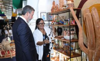 Feira do SEBRAE. Presidente da Câmara dos Deputados, Arthur Lira