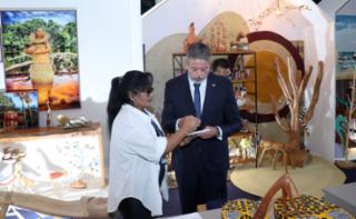Feira do SEBRAE. Presidente da Câmara dos Deputados, Arthur Lira