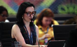 1ª Sessão de Trabalho - 1st Working Session - 1ª Sesión de trabajo. Dep. Ana Pimentel (PT - MG)