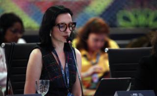 1ª Sessão de Trabalho - 1st Working Session - 1ª Sesión de trabajo. Dep. Ana Pimentel (PT - MG)