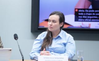 Apresentação da Guia Acessível para candidaturas das mulheres. Visibilidade Feminina,Tatiana Kolly Wasilewski Rodrigues.