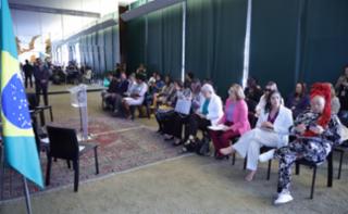 Agosto Lilás - Aniversário de 18 anos da Lei Maria da Penha e da Lei da violência política; lançamento do Concurso de obras audiovisuais sobre o enfrentamento da violência contra a mulher.