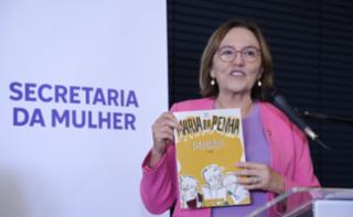 Agosto Lilás - Aniversário de 18 anos da Lei Maria da Penha e da Lei da violência política; lançamento do Concurso de obras audiovisuais sobre o enfrentamento da violência contra a mulher. Senadora, Zenaide Maia.