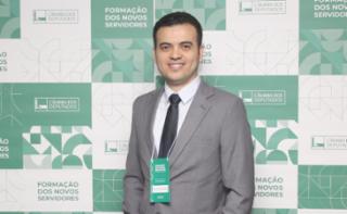 Cerimônia de posse dos novos servidores - Analistas e Consultores Legislativos. Servidor, Tasso Iuri Lopes de Miranda