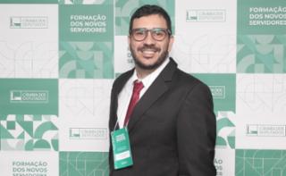 Cerimônia de posse dos novos servidores - Analistas e Consultores Legislativos. Servidor, Bruno Cesar Christo da Cunha